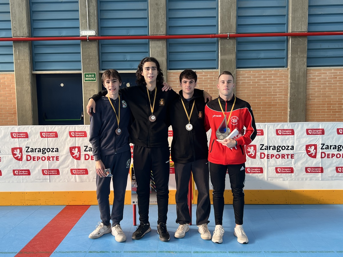 Podios en los Torneos Interterritoriales de Zaragoza y Anglet